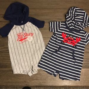 🎁Carter’s Baby - Short Sleeve One Piece Sets- 6Mo